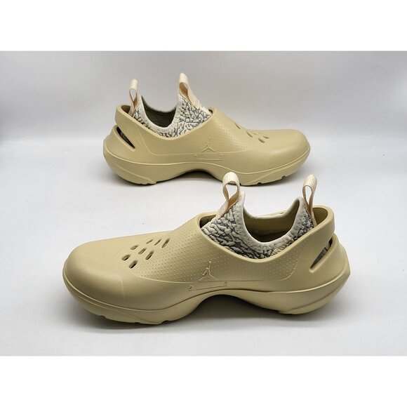 Nike Air Jordan System.23 Clogs Team Coconut Milk Gold Men's Size 5‎ DN4890 700 - Picture 3 of 9